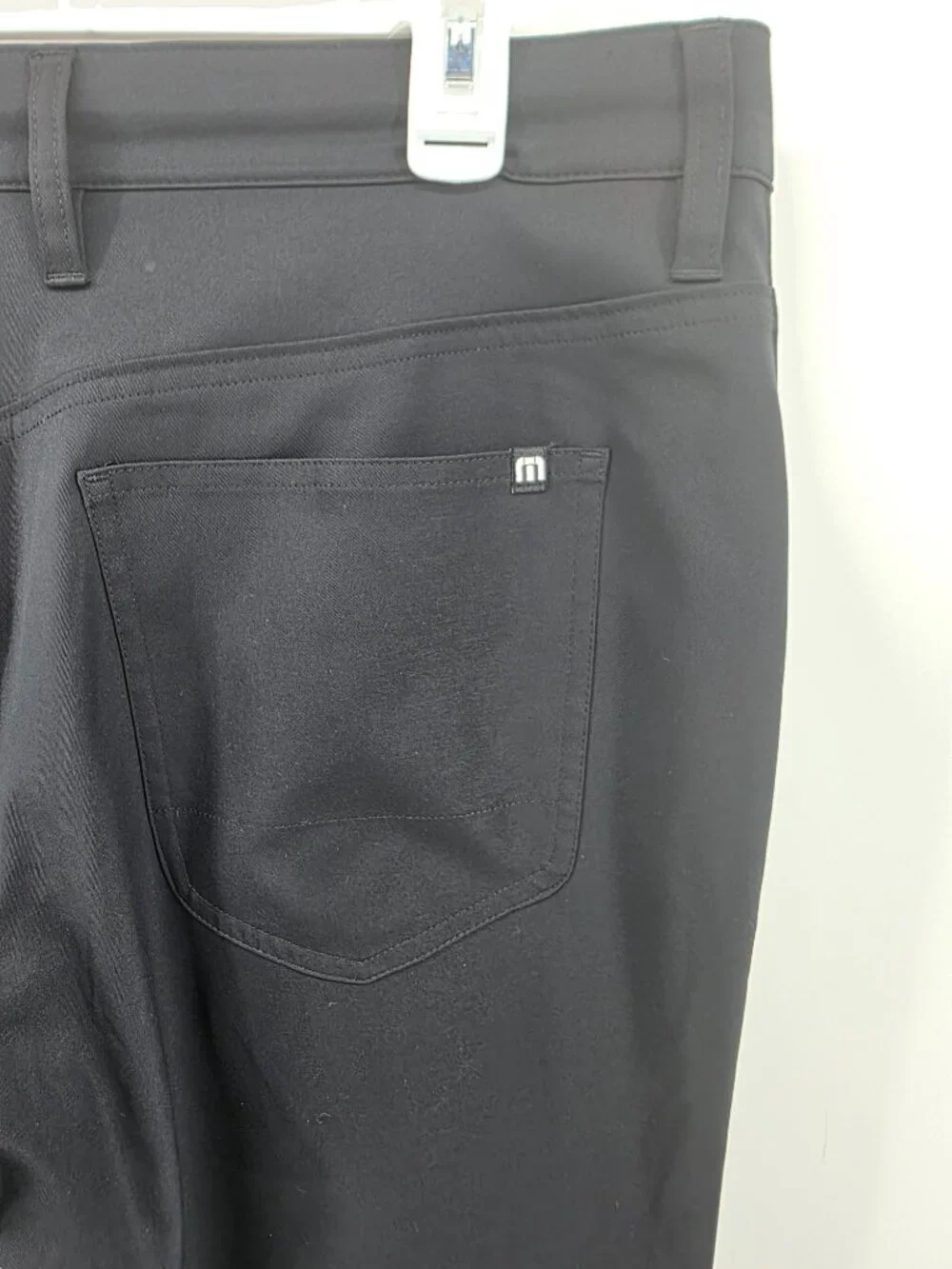 Travis Mathew Black‎ Performance Pants Size 32 Stretch 5-Pocket Trouser
